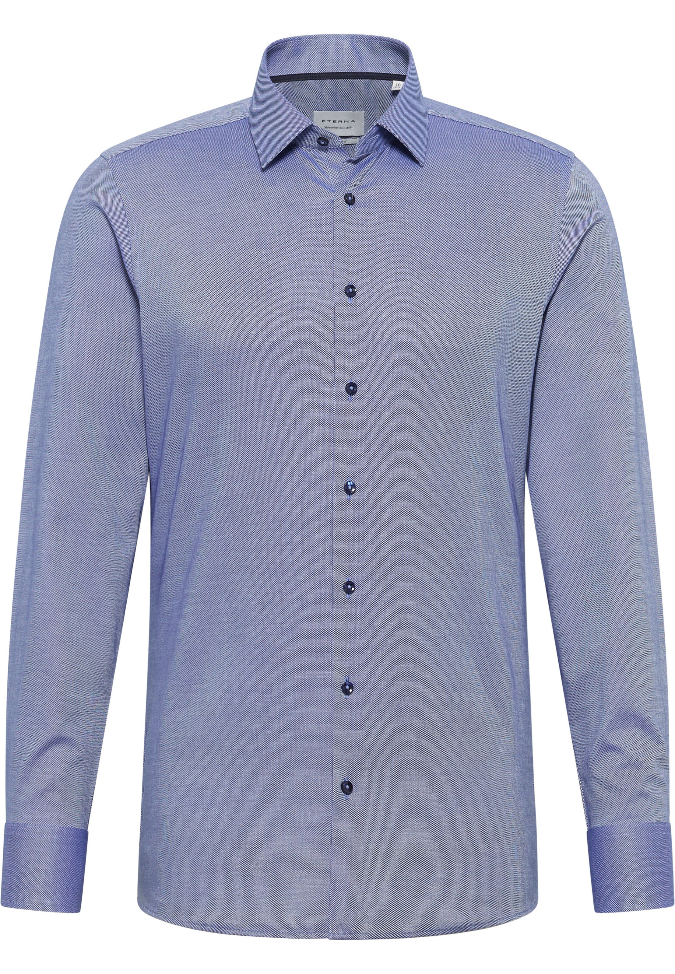 ETERNA Businesshemd in Blau: Vorderseite