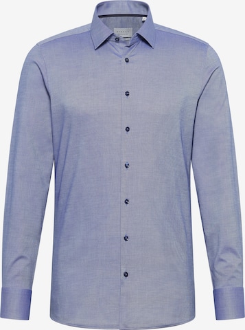 ETERNA Slim fit Business shirt in Blue: front