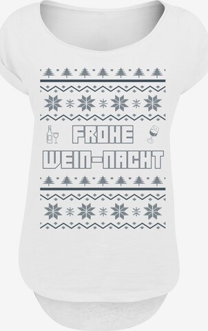 T-shirt F4NT4STIC en blanc : devant