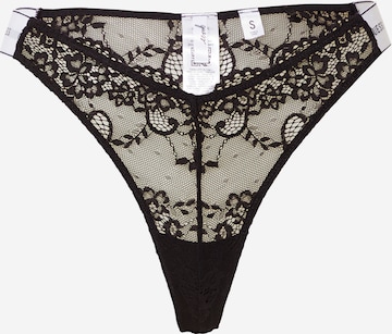 Tanga de la GUESS pe negru: față