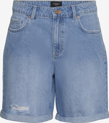 VERO MODA Regular Jeans 'Karlie' in Blauw: voorkant