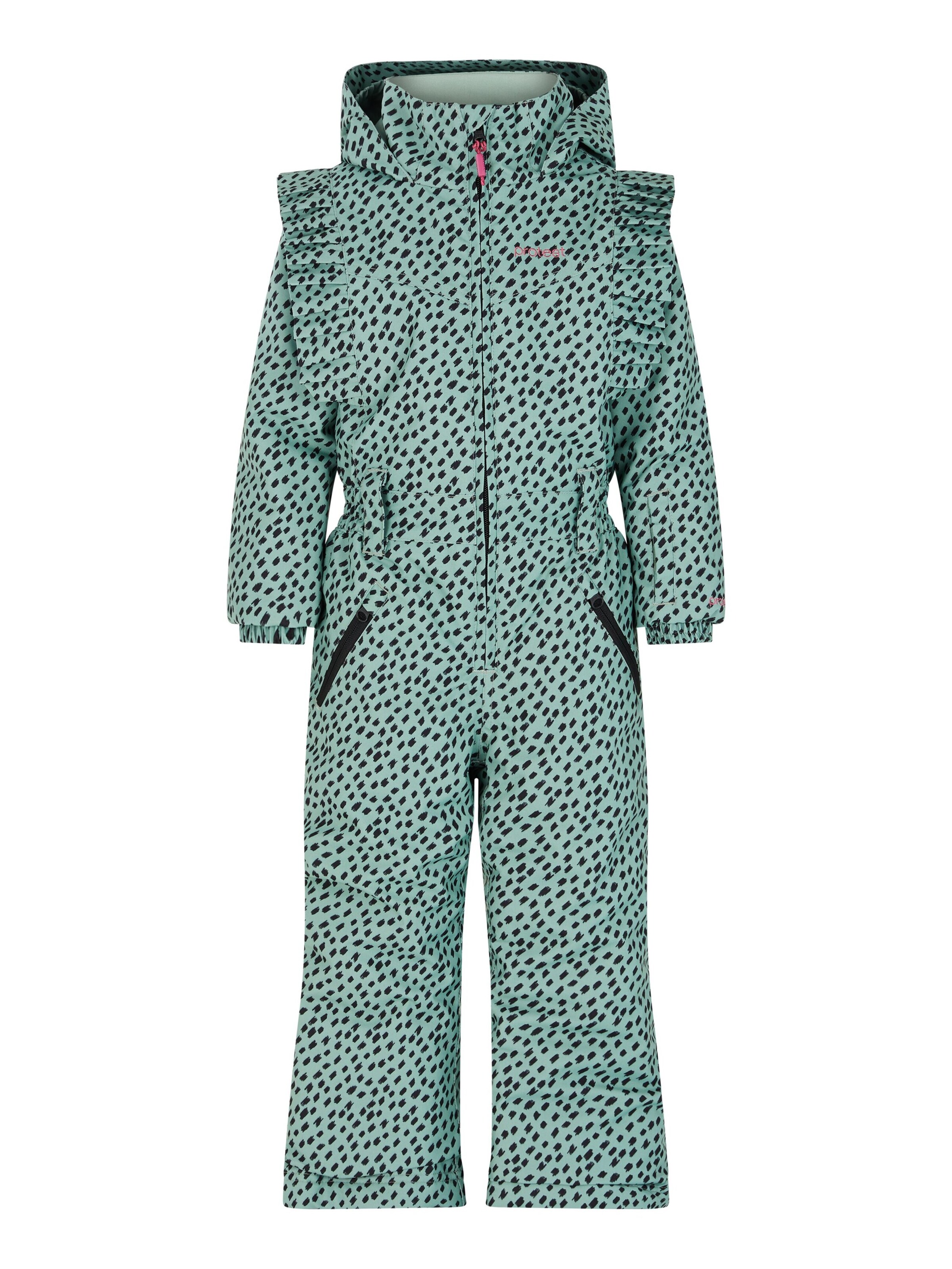 PROTEST Sportanzug 'PRTOLIVIAR TD'‌‌‌‌‌‌‌ in Grün: Vorderseite