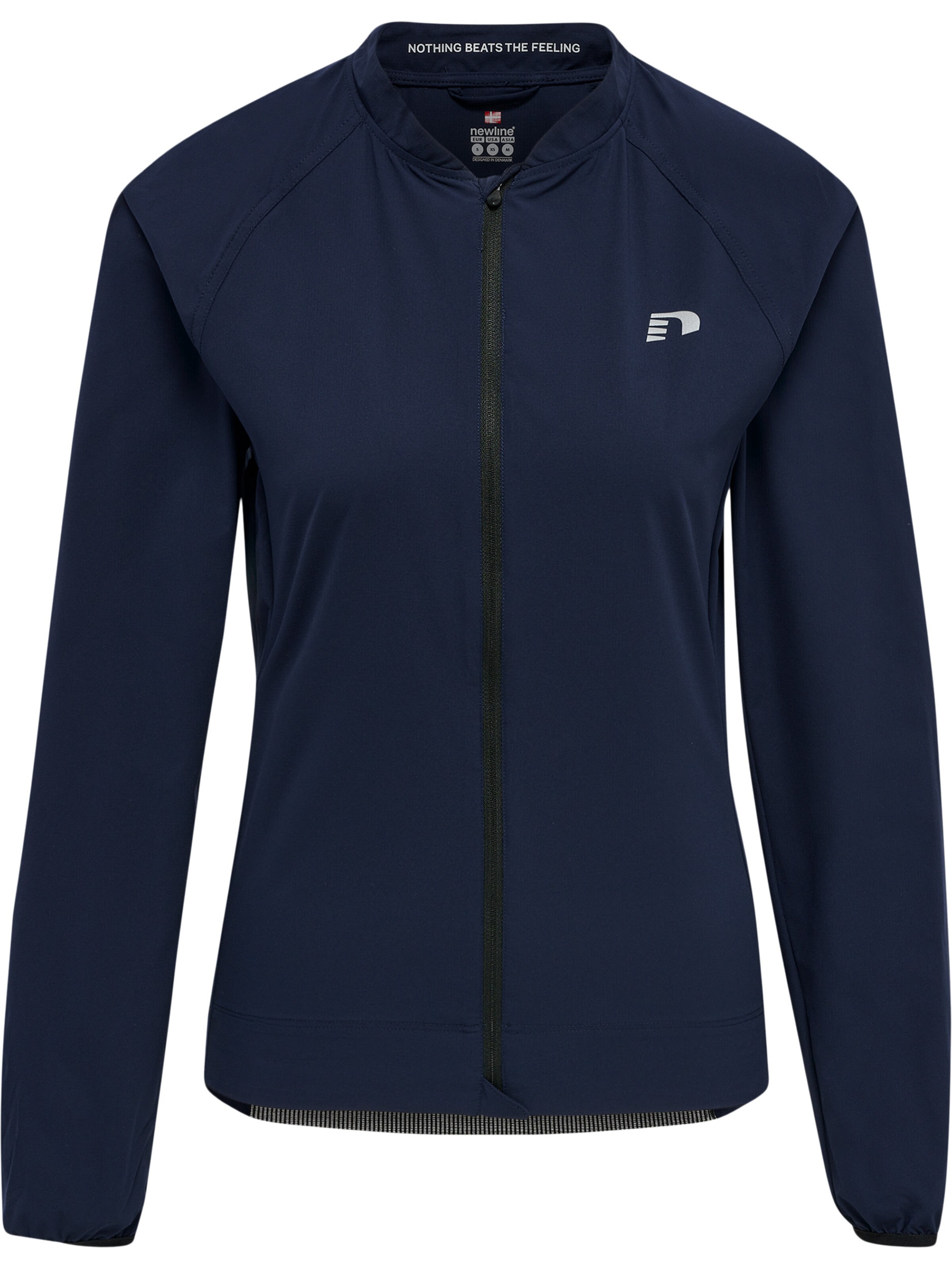 Newline Sportief sweatvest in Blauw: voorkant