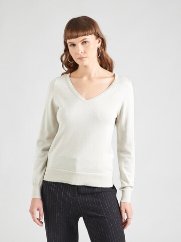 VERO MODA Pullover 'VMHAPPYSHINE' in Beige: Vorderseite