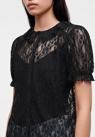 GAP Bluse in Schwarz