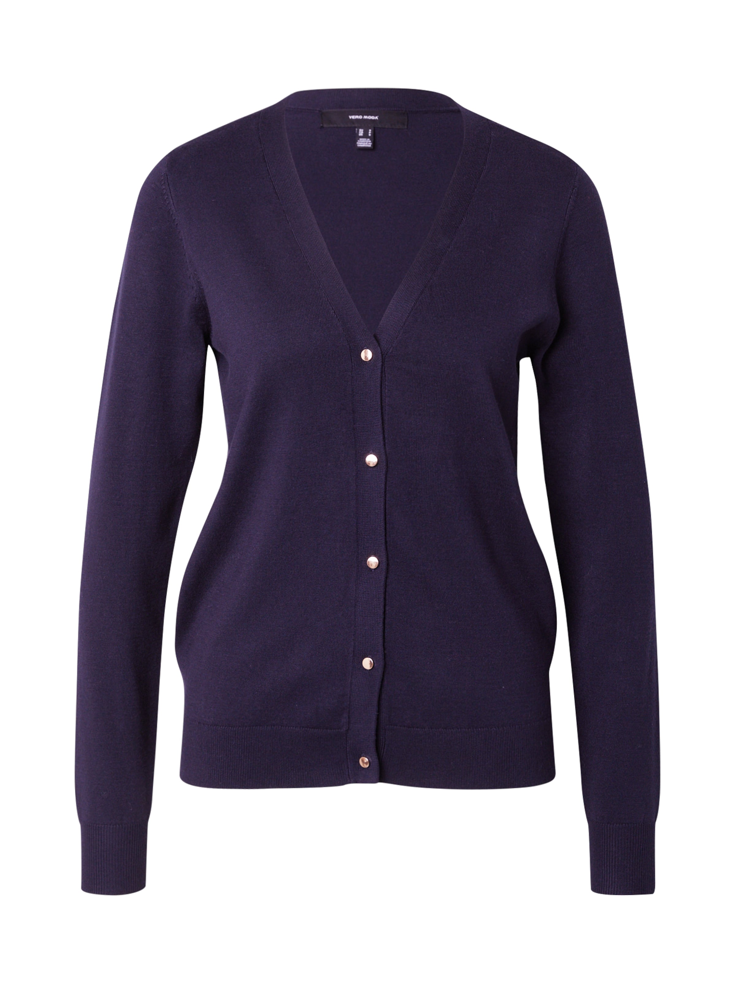 Cardigan 'SILJE' VERO MODA en violet : devant