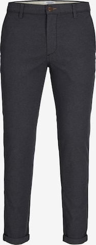 Pantalon chino JACK & JONES en noir : devant