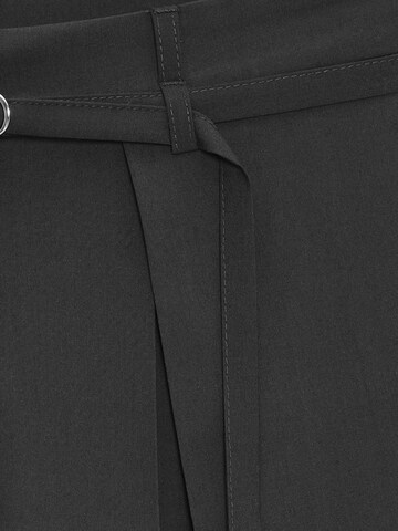 Dilvin Wide Leg Hose in Schwarz