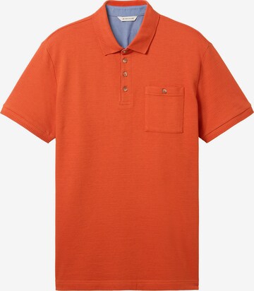 T-Shirt TOM TAILOR en orange : devant