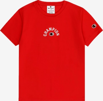 Champion Authentic Athletic Apparel Shirt in Oranje: voorkant