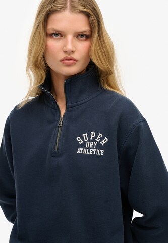 Superdry & Co Sweatshirt 'Athletic Essentials' in Blauw