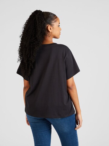 Levi's® Plus Shirt 'PL Perfect Tee' in Zwart