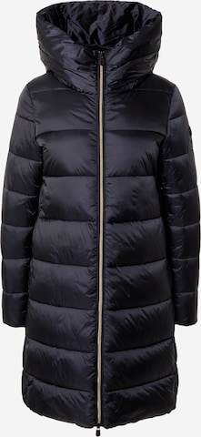 SAVE THE DUCK Winter Coat in Black: front