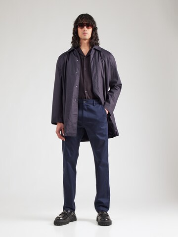 Calvin Klein Regular Панталон Chino в синьо