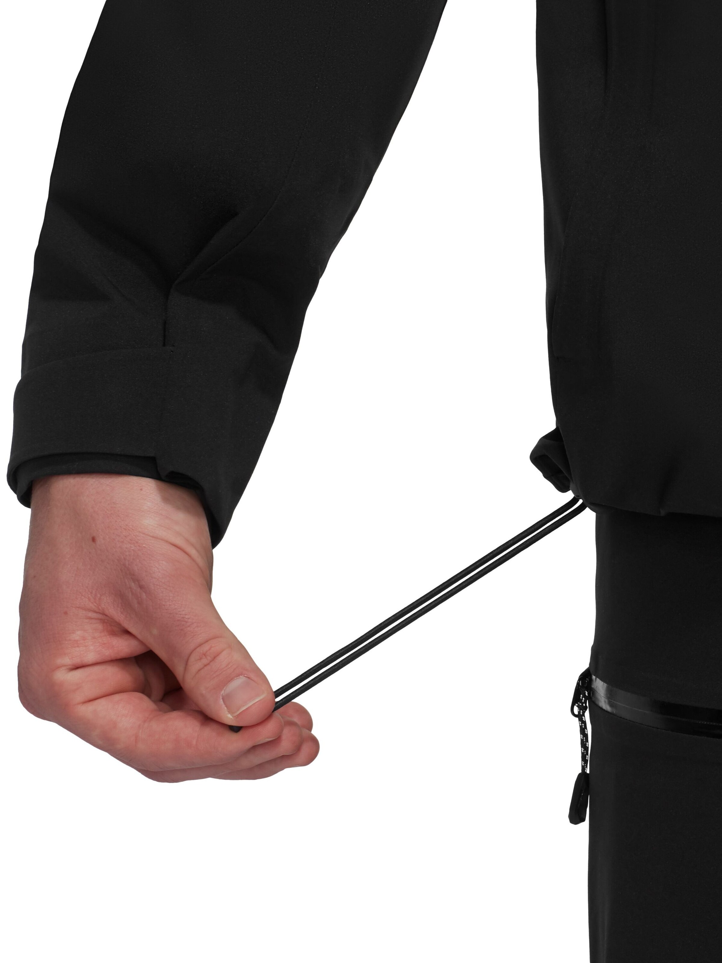 MAMMUT Outdoorjacke ‘Stoney’ in Schwarz