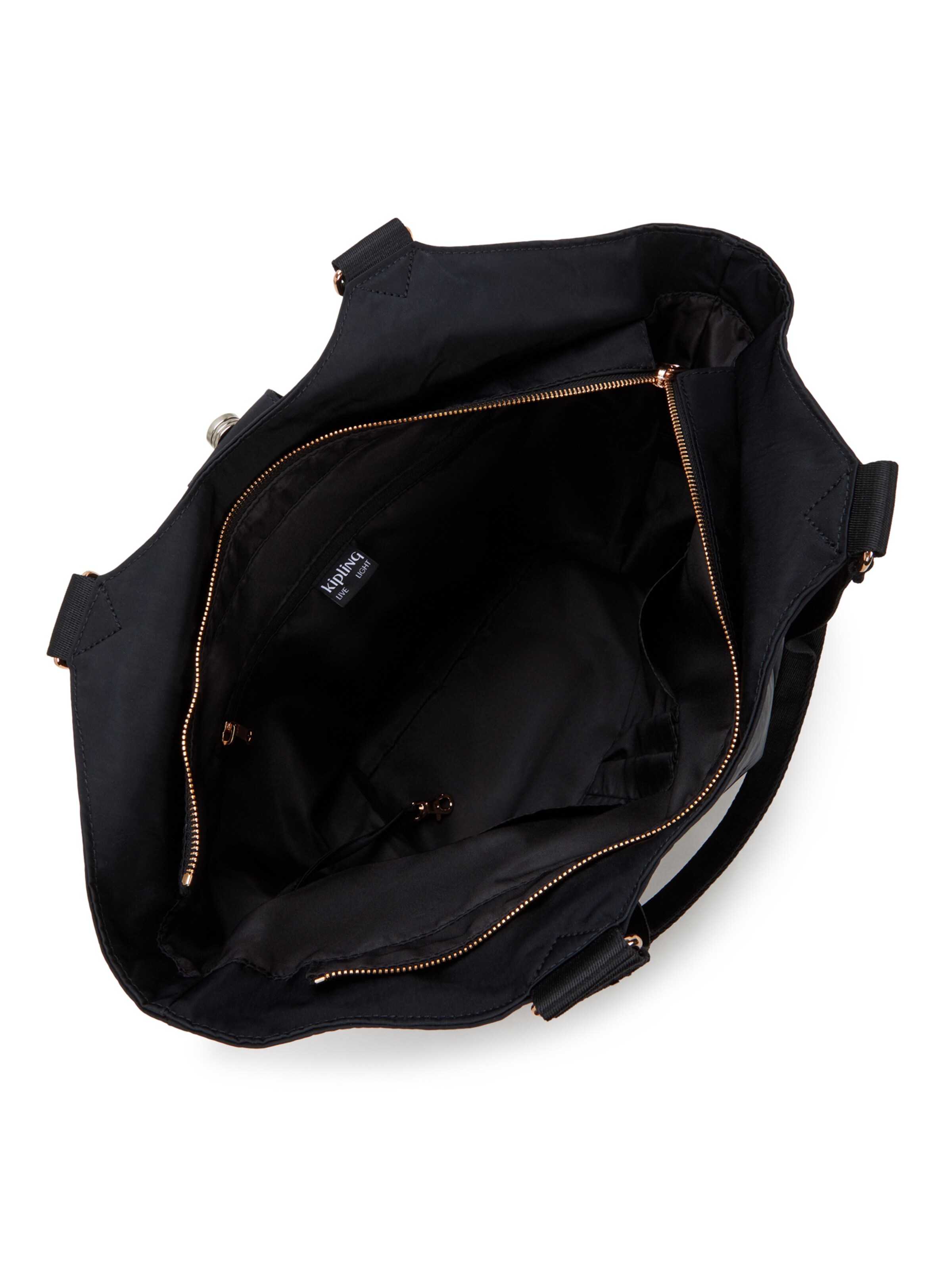 KIPLING - Shopper 'Recicely' en negro