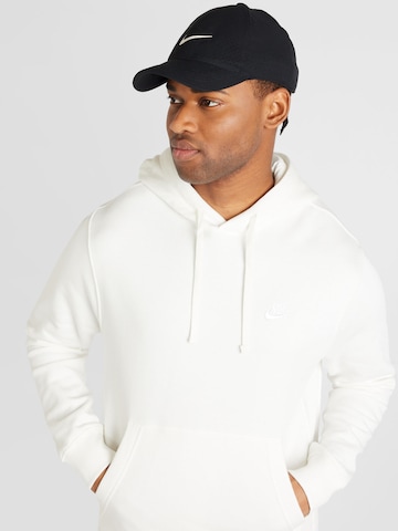 Nike Sportswear Regular fit Sweatshirt 'Club Fleece' in Beige