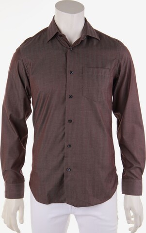 Navyboot Button Up Shirt in S in Purple: front