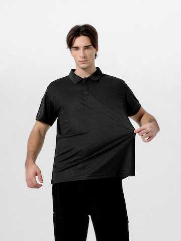 YOUTHUP Performance Shirt 'Gradschnitt' in Black