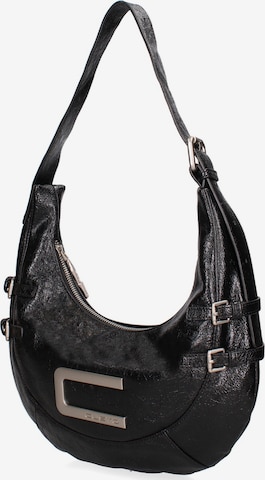 Borsa a spalla 'Lumena Lux' di Custo Barcelona in nero: frontale