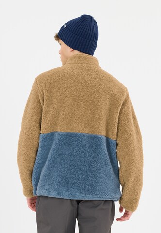 SLOPE Fleece jas 'Katau' in Bruin
