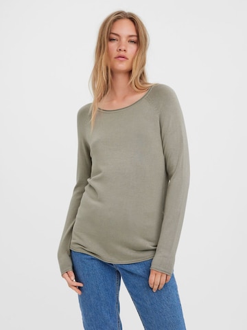 Pull-over 'NELLIE GLORY' VERO MODA en vert : devant