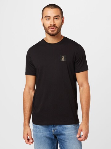 T-Shirt ARMANI EXCHANGE en noir : devant