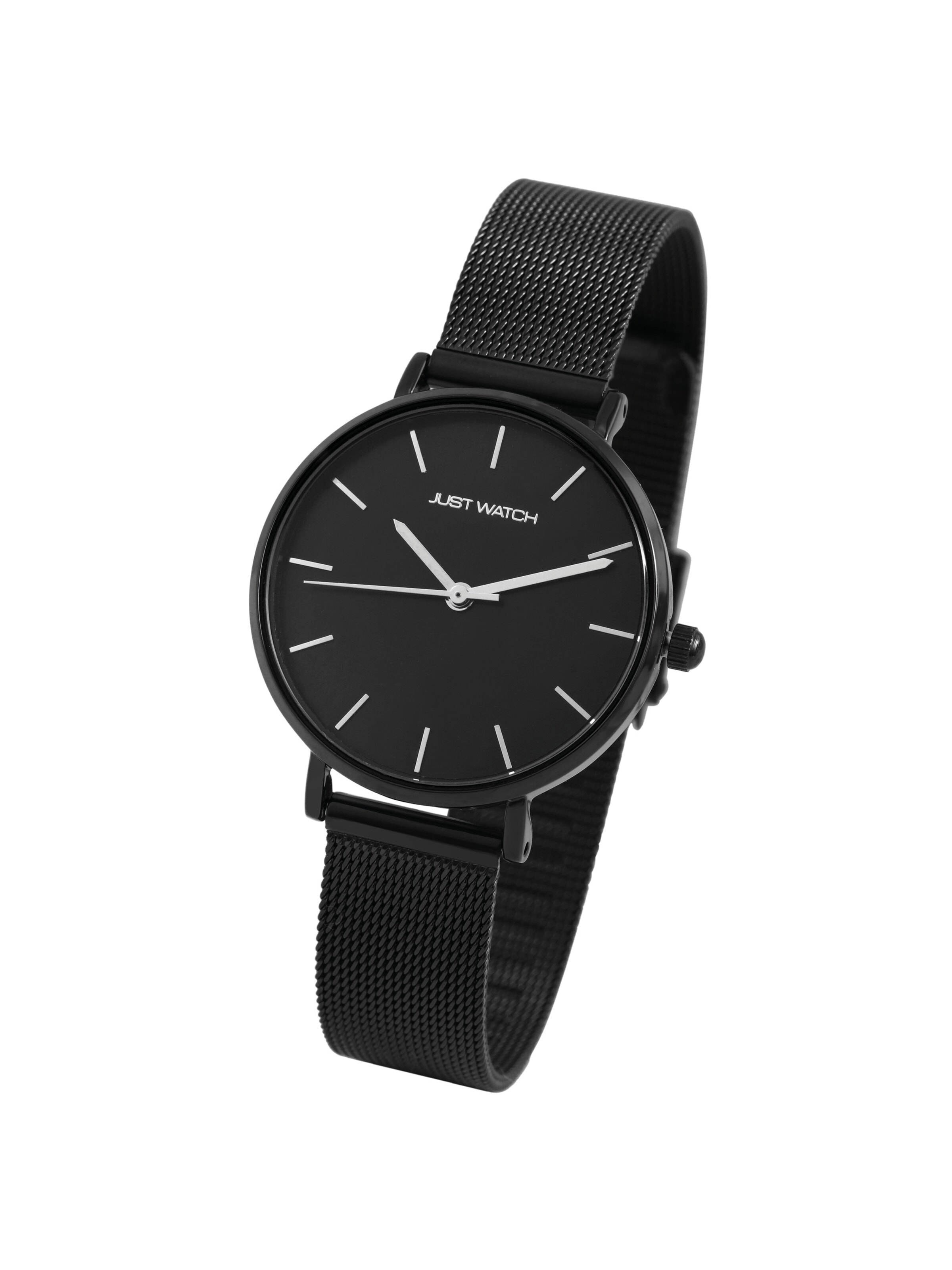 Just Watch Analog Watch 'Hanna, goldfarbig, 3 ATM' in Black: front