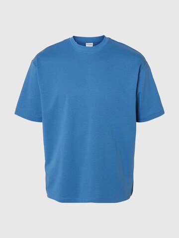 SELECTED Shirt 'SLHOscar' in Blauw: voorkant