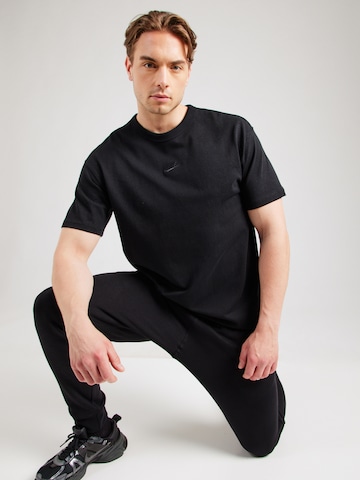 Tricou 'Premium Essentials' de la Nike Sportswear pe negru: față