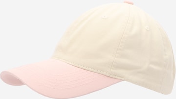 ABOUT YOU Шапка с козирка в бежово: отпред