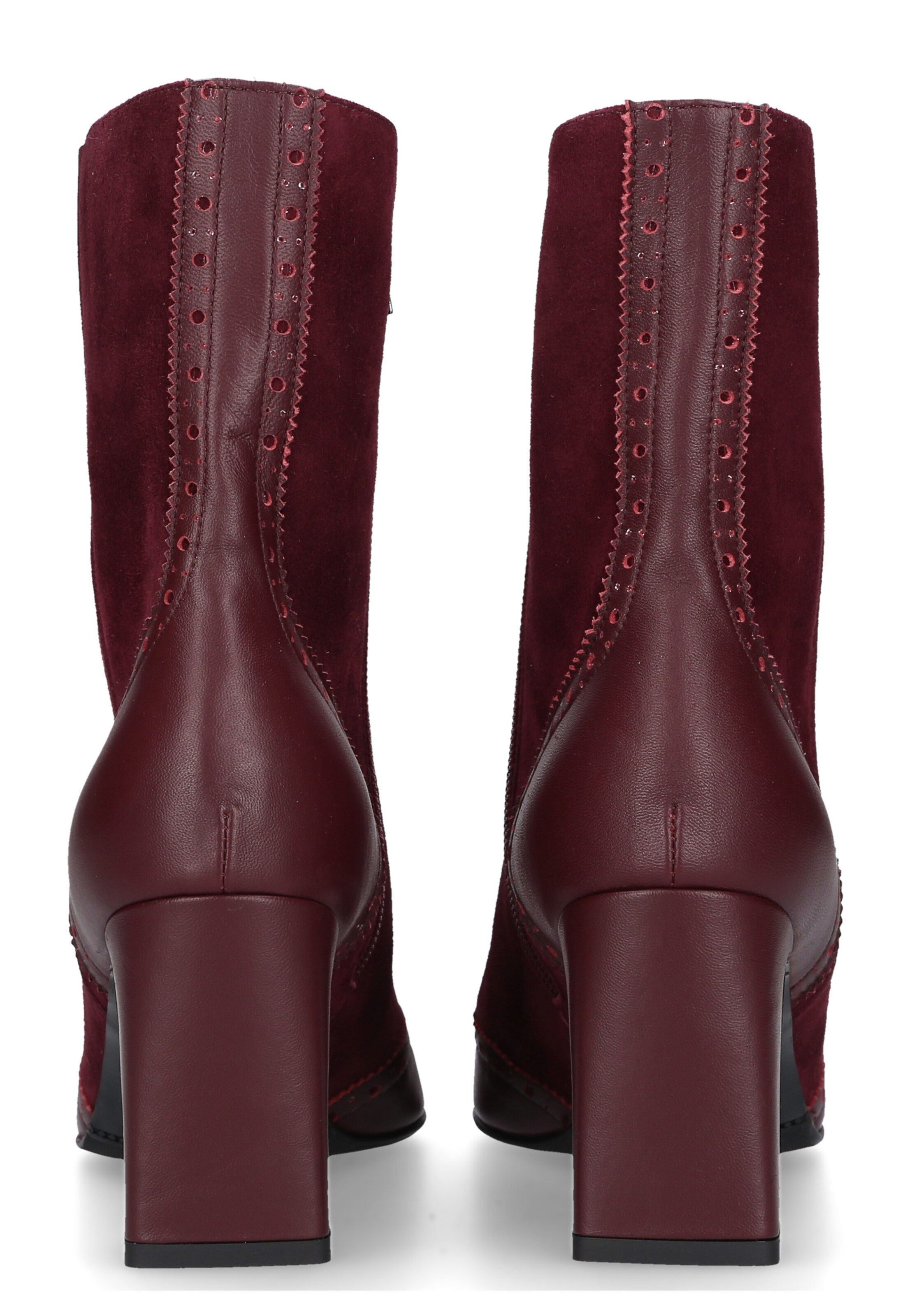 Henry Stevens Ankle Boots 'Madison ZB70' in Red