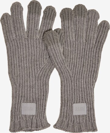 Urban Classics - Guantes con dedos en gris: frente