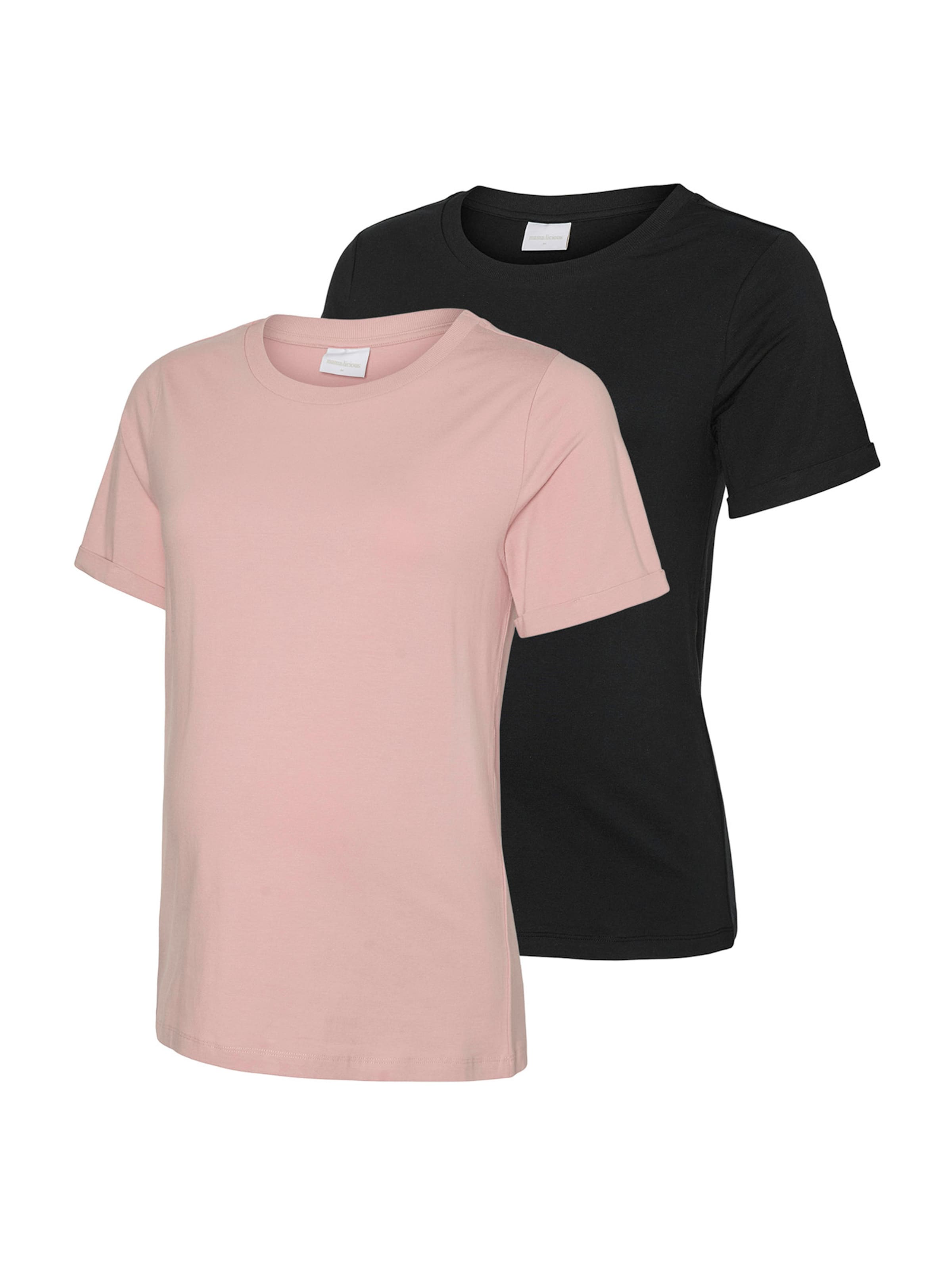 Maglietta 'MLMia' di MAMALICIOUS in rosa: frontale