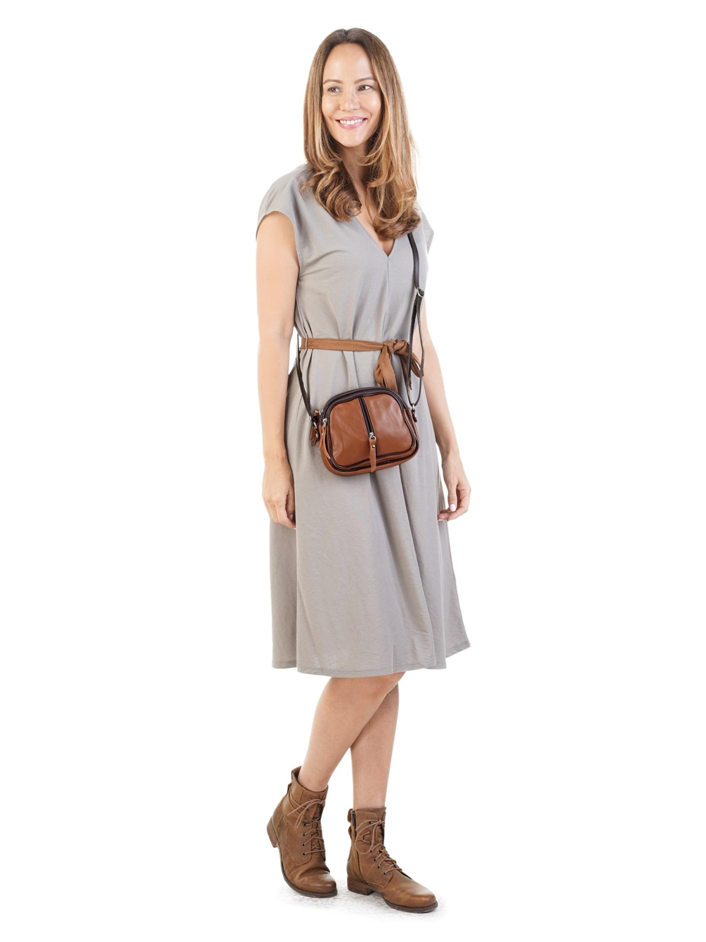 Cluty - Bolso de hombro en marrón