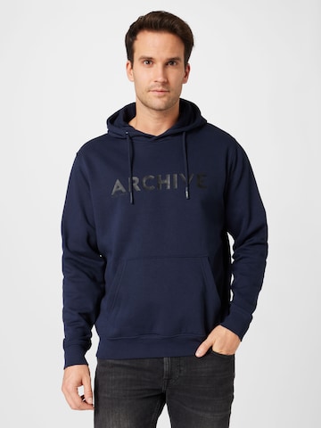 !Solid Sweatshirt 'Callen' in Blue: front