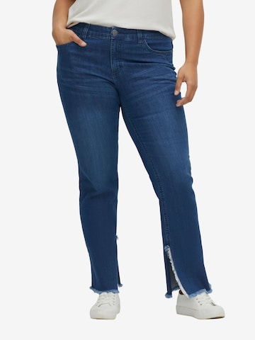 SHEEGO Regular Jeans in Blue: front