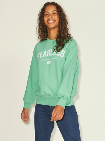 JJXXSweater majica 'Beatrice' - zelena boja: prednji dio