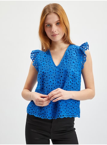 Orsay Blouse in Blue: front