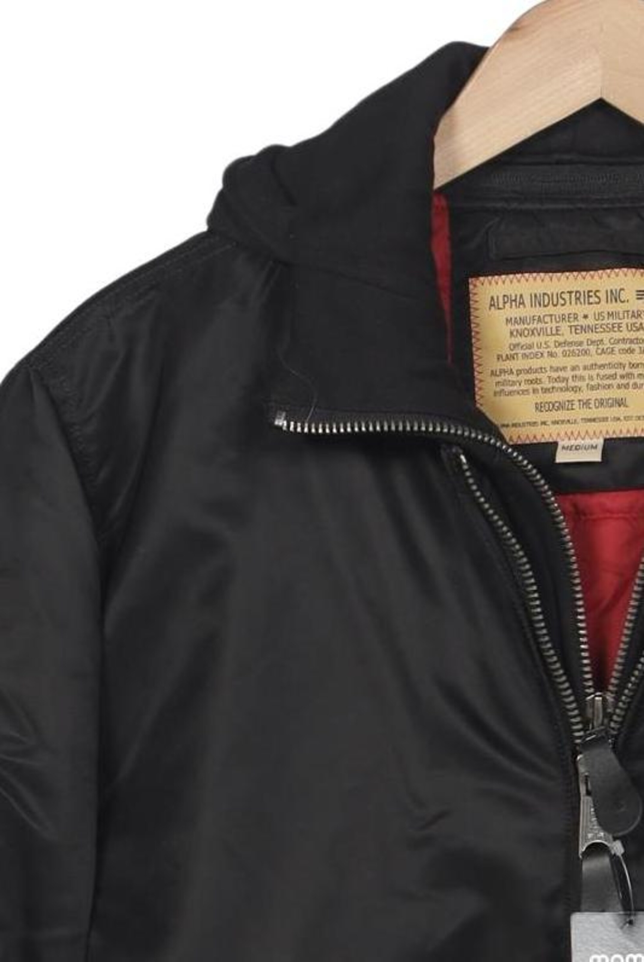 ALPHA INDUSTRIES Jacket & Coat in M in Black