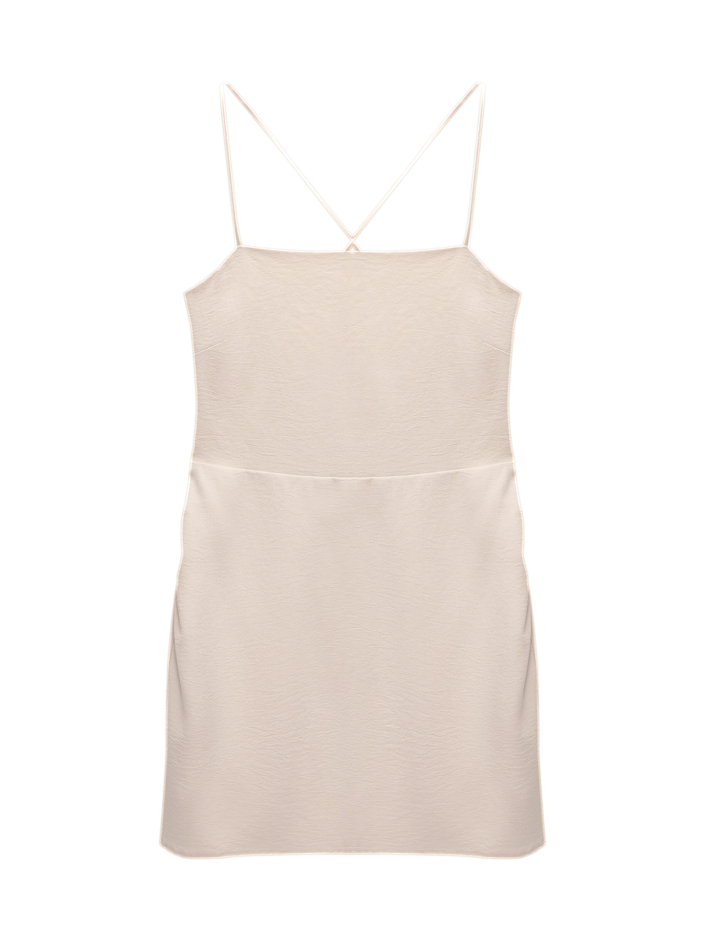 Pull&Bear Dress in Beige: front