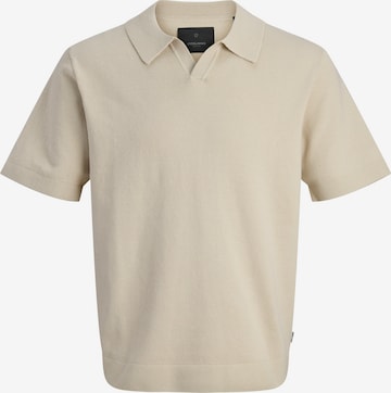 Jack & Jones PlusPulover 'JPRBLAMILANO' - bež boja: prednji dio