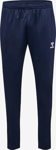 Pantalon de sport 'ESSENTIAL' Hummel en bleu : devant