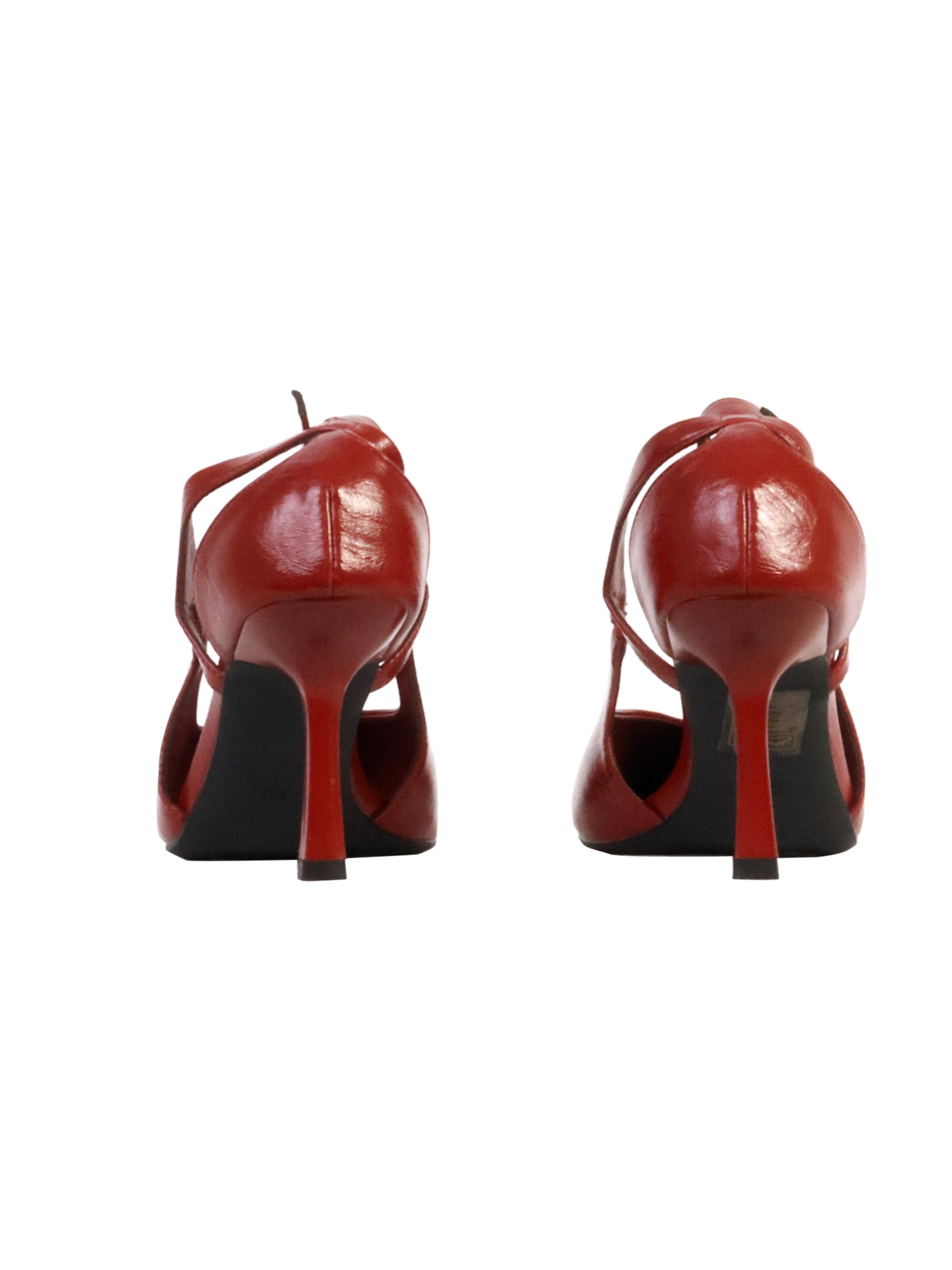 Super Mode - Zapatos con plataforma en rojo