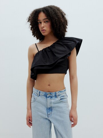 EDITED Blouse 'Leana' in Black: front