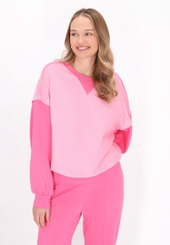 MYMO - Sudadera en rosa: frente