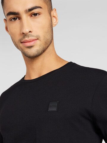 BOSS - Camiseta 'Tacks' en negro