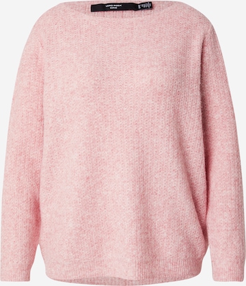 Pulover 'VMCWENDY' de la Vero Moda Curve pe roz: față