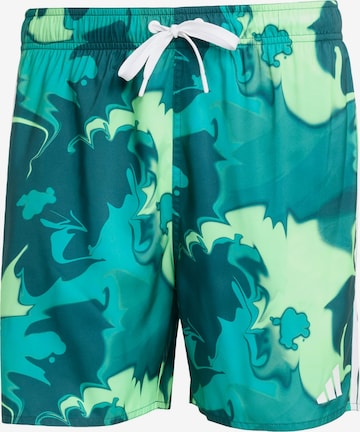ADIDAS SPORTSWEAR - Bermudas 'Tie-Dye 5-Inch' en verde: frente