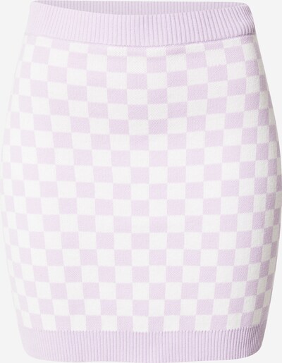 Monki Sukňa 'Milla' - svetlofialová / biela, Produkt